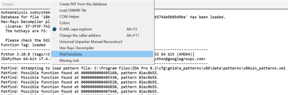 patfind plugin